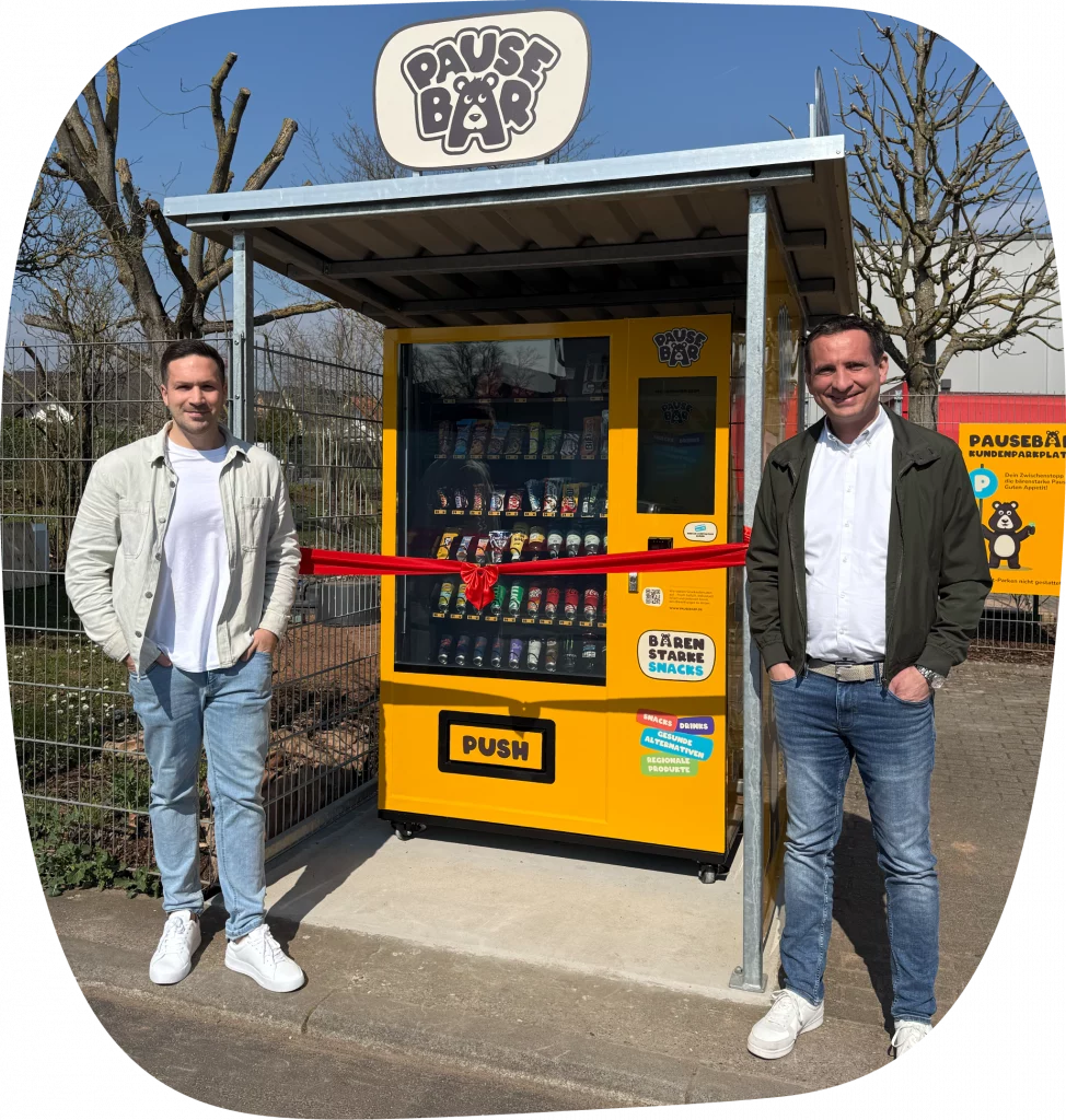 Benni und Axel, Inhaber von Pausebär